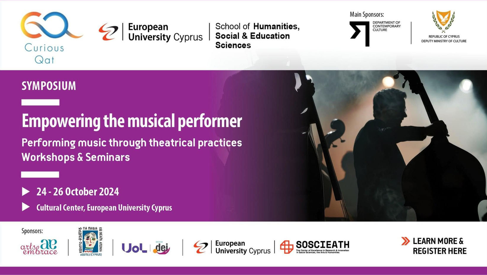 «Empowering the musical performer through theatrical practices”